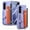 Purple, variant on for Samsung Galaxy Z Fold 6 Wallet Case with S Pen Slot & Wristband Bracket, Built-in Tempered Glass Screen Protector Card Holder Anti-drop Matte Skin Friendl Hard PC Shockproof Cover, Mint