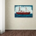 thumbnail image 3 of Trademark Fine Art 'Nantucket Lightship Navy no Words' Canvas Art by Melissa Averinos, 3 of 3