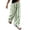 P284 Green, variant on Tfken Toddler Girls Soft Pants Elastic Waist Stretchy Trousers Linen Loose Flare-Leg Pants Stripe Fashion Lightweight Casual Daily Wear Clothes Size 18-24 Months Green