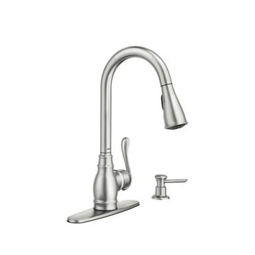 Moen Anabelle Spot Resist Stainless 1-Handle Pull-Down Kitchen Faucet