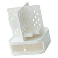thumbnail image 2 of TISHITA Desktop Organizer Pen Holder Card Holder Container Stationery Supplies Pegboard Makeup Organizer Desk Organiser for Classroom White, 2 of 7