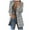 Grey, variant on Fsqjgq Womens Business Casual Plaid Blazers Plus Size Long Sleeve Work Jackets Lapel Open Front Cardigan Work Office Jackets Blazer Coats Light Blue L