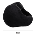thumbnail image 2 of Stylish Soft Faux fur Plush Fleece Ear Muff Adjustable Behind The Head, 2 of 5