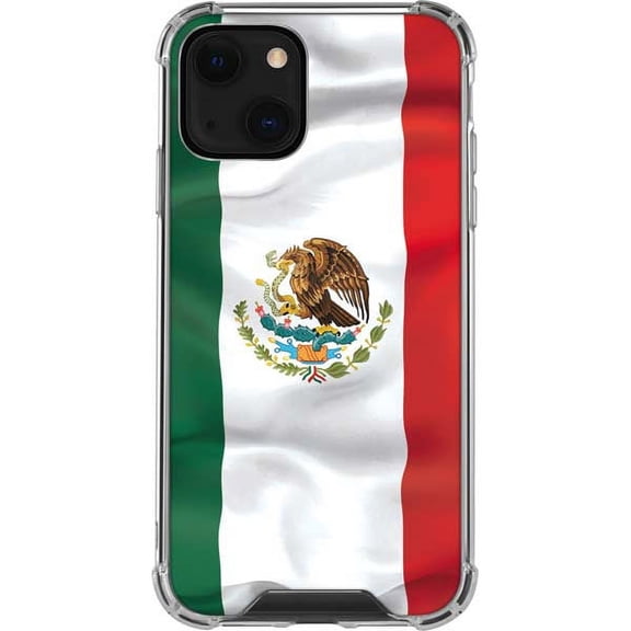 Skinit Countries of the World Mexico Flag iPhone 13 Mini Clear Case