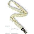 thumbnail image 6 of Stretchy Scrunchie Lanyard for ID Badges Keys, Cute Teacher Lanyard for Women with 2 Card Holders 19.6 Inch, 6 of 10