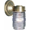 thumbnail image 2 of Volume Lighting 1522-2 1 Light 7" Height Outdoor Wall Sconce - Brass, 2 of 4