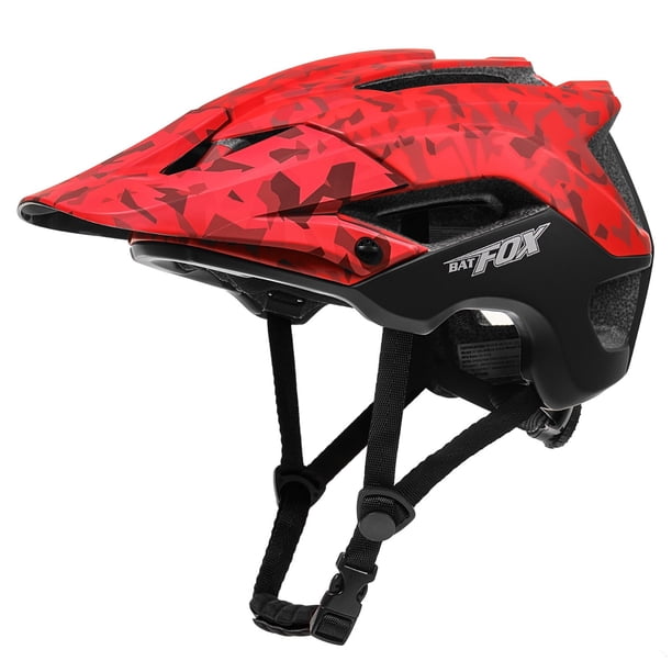 BATFOX-casco de ciclismo ligero para hombre y mujer, transpirable, en molde, gorra de seguridad, equipo deportivo para bicicleta de montaña y carretera Fivean Cascos de ciclismo
