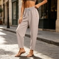 thumbnail image 7 of Sevevn Women’s High-Waisted Ankle-Length Tapered Pants Versatile Casual & Work Trousers with Side Pockets, 7 of 7