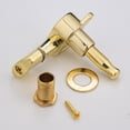 thumbnail image 6 of LOOKSEVEN 2L4R Sealed Electric Guitar Tuning Pegs Small Square Machine Heads with 1:15 Ratio Replacement Tuners for Acoustic & Electric Guitars - Gold, 6 of 7