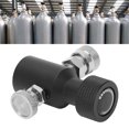 thumbnail image 4 of CO2 Cylinder Fittings, CO2 Refill Adapter TR21-4 Thread Quick Disconnect with 8mm Female for Soda Maker, 4 of 7