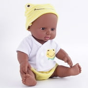 Gift for Kids Baby Emulated Doll Soft Children Reborn Baby Doll Toys Boy Girl Birthday Gift YE
