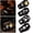 Bat*2PC, variant on Dark Gothic Coffin Scented Candle 3D Spider Halloween Letter Pattern 6 to 10 Hours Slow Clean Burn Autumn Holiday Tabletop Display Decor Ornament