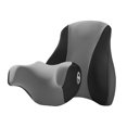 thumbnail image 4 of Almohada para el cuello del coche Sunnimix Juego de Almohadas de apoyo Lumbar para Tesla Model 3 Gris, 4 of 8