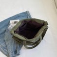 thumbnail image 3 of Bolso de mano de pana para mujer Bolso bandolera con bandolera Bolso hobo Otoño Invierno Bolso para citas (verde), 3 of 8