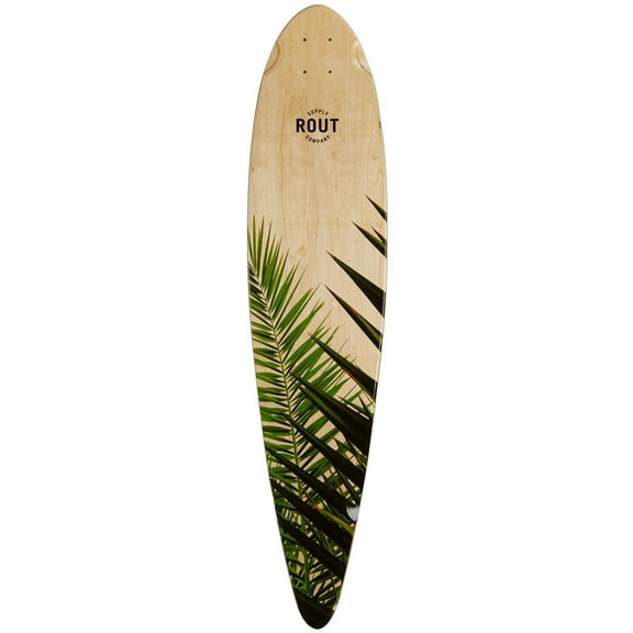 Rout Palms Pintail Longboard Deck