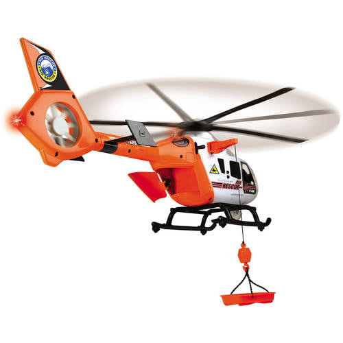 dickie toys light and sound sos rescue helicopter