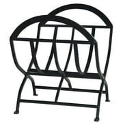 Uniflame Black Wrought Iron Log Rack