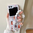 thumbnail image 3 of For Samsung Galaxy Z Flip 5 4 3 Phone Cases Cute Cartoon Dinosaur Wave Tpu Soft Back Cover For Samsung ZFlip5 ZFlip4 5G ZFlip3, 3 of 5