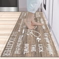 thumbnail image 4 of Farmhouse Kitchen Rug Sets of 2 Piece Non Slip Kitchen Rugs and Mats Washable Kitchen Mats for Kitchen Floor Mat Carpet Runner Rugs for Hallway Laundry Decor 17"x30"+17"x47", 4 of 6
