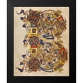 thumbnail image 2 of Italian 12th Century 15x18 Black Modern Framed Museum Art Print Titled - Inhabited Initial B, 2 of 5