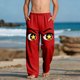 thumbnail image 1 of Pantalones largos para niños y niñas, de moda, estampados, casuales, de playa, con bolsillos., 1 of 9