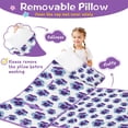 thumbnail image 3 of Pioneer Flower Floral Print Pattern Toddler Nap Mats for Kids Preschool,Sleeping Mat Bag or Kids,Toddler Sleeping Bag,Toddler Nap Mat or Daycare, 3 of 6