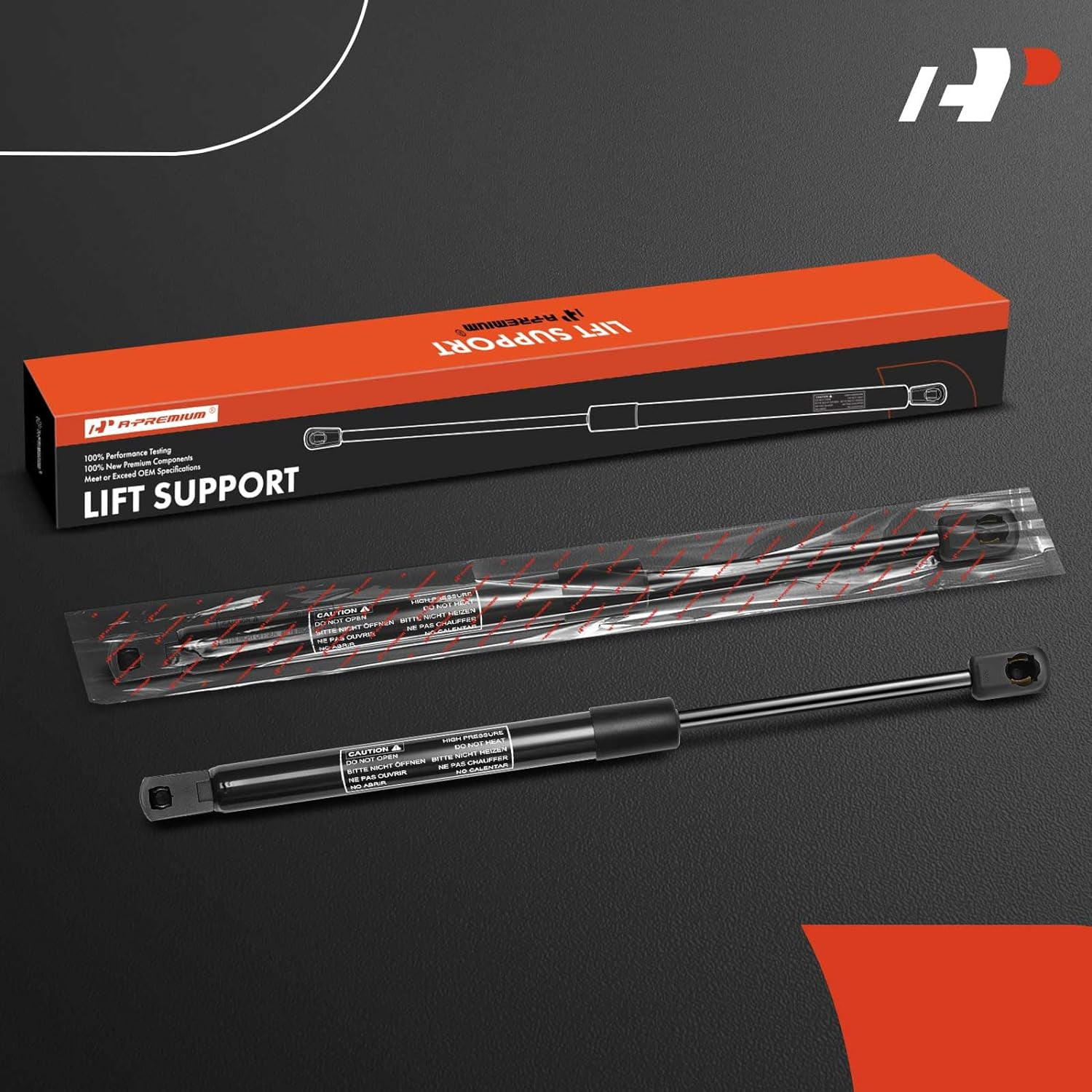 A-Premium Hood Lift Supports Shock Struts Replacement for Ford Explorer 2002-2010 2-PC Set