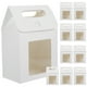 thumbnail image 1 of 10 bolsas de regalo decorativas con ventana., 1 of 7