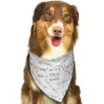 thumbnail image 5 of Dog Bandanas, Print equation Math Dog Bandana Boy Girl for Holiday, Adjustable Dog Scarf Pet Bib Triangle Handkerchief Bandanas for Dogs Accessories for Dogs Cats, 5 of 6