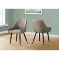 thumbnail image 5 of Monarch Specialties Dining Chair, Set Of 2, Side, Upholstered, Dining Room, Fabric, 33.5" H, Indoor, 5 of 12
