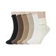 thumbnail image 1 of HAYAN Ruffle Socks Women - Turn-Cuff Frilly Sock - Lightweight Cotton Socks, 1 of 1