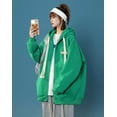 thumbnail image 5 of Niepce Inc Zip-Up Women's Streetwear Jacket, 5 of 6