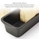 thumbnail image 5 of Yuarrent Molde para Pan de hojalata para hornear, antiadherente, no tóxico, de acero al carbono, para hornear de forma saludable, utensilios Herramientas y accesorios para hornear Negro M, 5 of 6