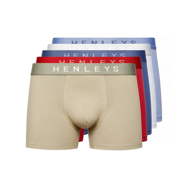 Henleys Boxers Motley pour Hommes (Lot de 5)