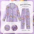 thumbnail image 2 of Kawaii Anime Disney StellaLou LinaBell Hello Kitty ropa de dormir para niños lindos pijamas de dibujos animados ropa de descanso para Navidad linda niña, 2 of 4