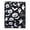 D, variant on DIY Coloring Blanket 59" x 50" – Skeleton Floral Design with Markers for Adults & Teens – Washable Art Blanket for Halloween Home Decor & Gifting
