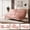 Pink Futon, variant on Patbrela 71" Futon Sofa Bed, 4-in-1 Convertible Loveseat Couch Bed with Adjustable Backrest, Sleeper Sofa for Small Spaces, Apartment, Dorm, Pink