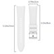 thumbnail image 3 of Correa de reloj para Samsung Galaxy Watch 4 44 mm Reemplazo de correa deportiva de silicona suave, 3 of 5