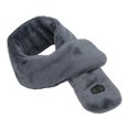 thumbnail image 1 of Heating Scarf Intelligent Temperature Adjustment USB Massage Function Electric Scarf for Man Woman Daily Use Grey, 1 of 9