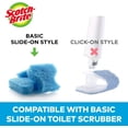 thumbnail image 6 of Scotch-Brite Basic Disposable Toilet Bowl Scrubber, 1 Handle, 1 Refill, Blue, 6 of 7