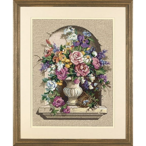 CintBllTer Needlepoint Kit-Floral Urn