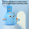 thumbnail image 3 of Interactive Educational Drawing Robot, Painting Learning Drawing Robot with 100 X Basic Cards, Art Artist Painting Learning, 2 X Pens, 12 X Watercolor Pens, 3 of 7