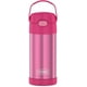 thumbnail image 1 of Botella de pajita THERMOS Kids Rosa, 1 of 3