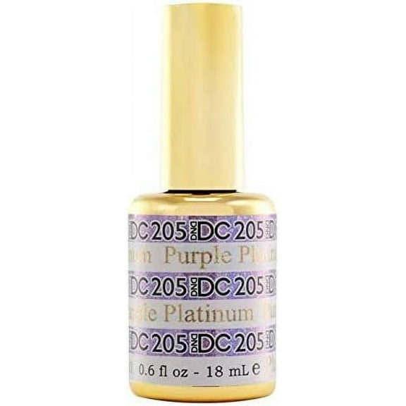 DND DC Platinum Gel Polish Purple Platinum 205