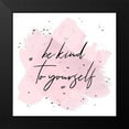 thumbnail image 2 of Aesthete 15x15 Black Modern Framed Museum Art Print Titled - Kind, 2 of 5
