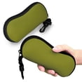 thumbnail image 5 of Zufioo Olive Print Sunglasses Case Tactical Zipper Sunglasses Carrying Case for Men Women, 5 of 6