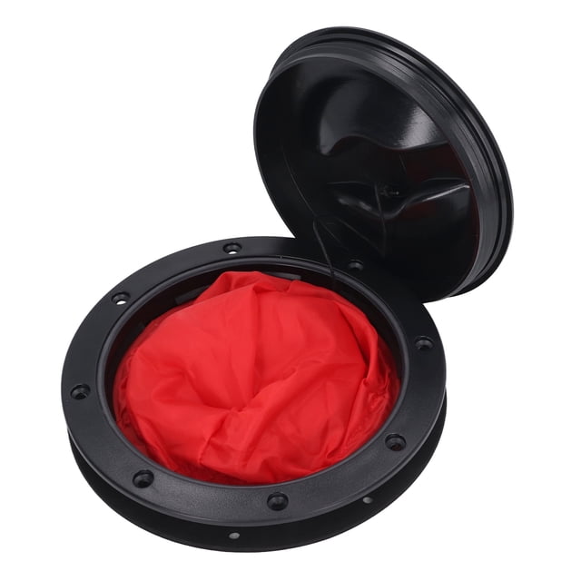 Kit de escotilla de cubierta cubierta de placa de cubierta con bolsa de almacenamiento impermeable para barco Kayak pesca navegación