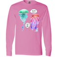 thumbnail image 3 of Inktastic Funny I'm Not Jelly Jellyfish in Blue and Pink Long Sleeve T-Shirt, 3 of 5