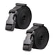 thumbnail image 4 of 2 piezas Cartes de carrito de golf correas de nylon cornas de unión para la maleta Cinturones de sujetador de hebilla de liberación rápida práctica Negro, 4 of 8