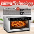 thumbnail image 3 of Gourmia Digital Air Fryer Oven 4 Slice Stainless Steel 12 Presets, 3 of 10